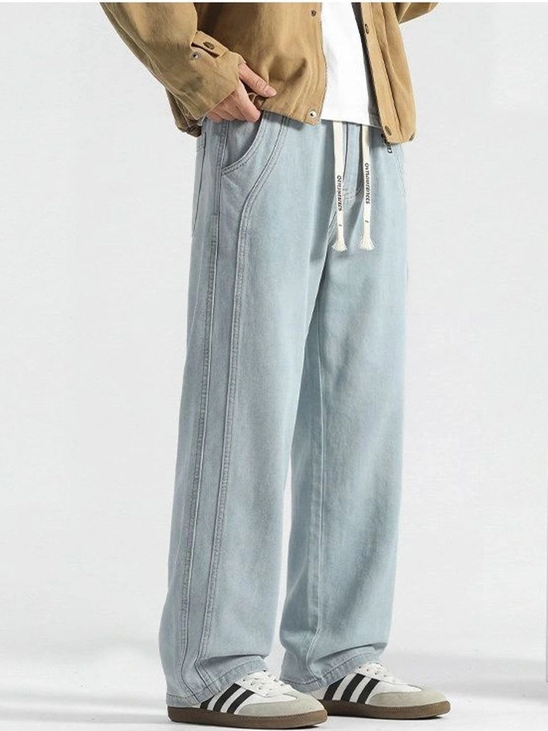 MAKPAK Men Jean Jogger Mid-Rise Stretchable Jeans