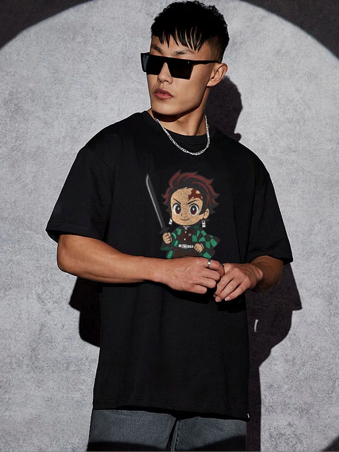 Moda rapido X TOGS & TERRE Men Printed Organic Cotton Blend T-shirt