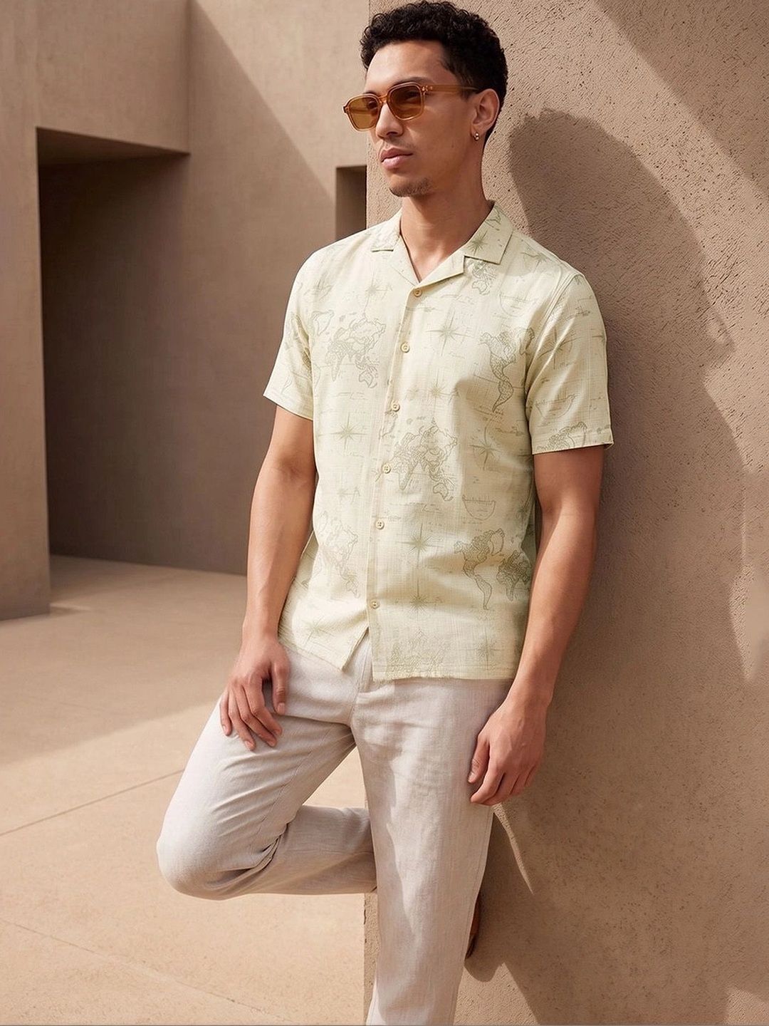 CODE by Lifestyle Men Printed Casual Shirt