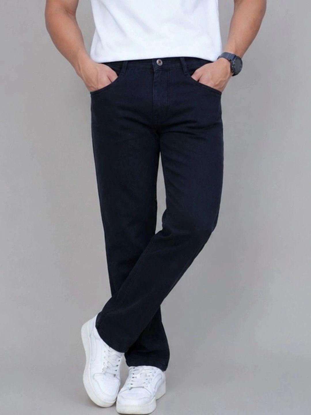 Moda Rapido Men Straight Fit Mid-Rise Light Fade Jeans