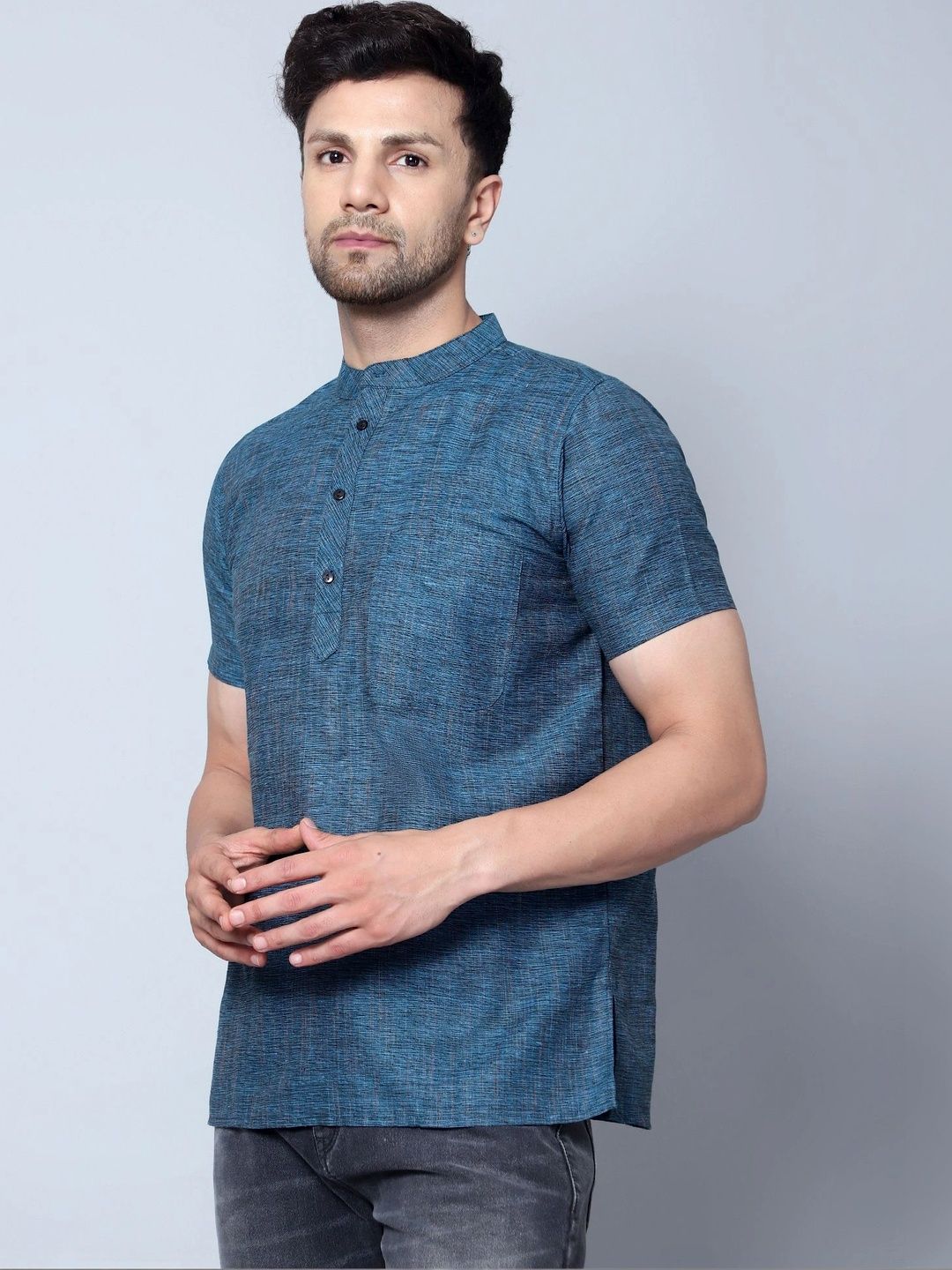 Latest Chikan Garments Men Khadi Kurta