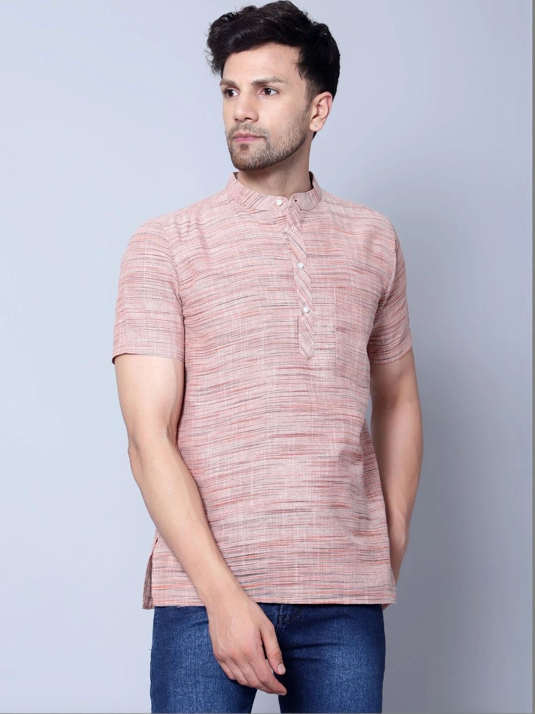 Latest Chikan Garments Men Khadi Kurta