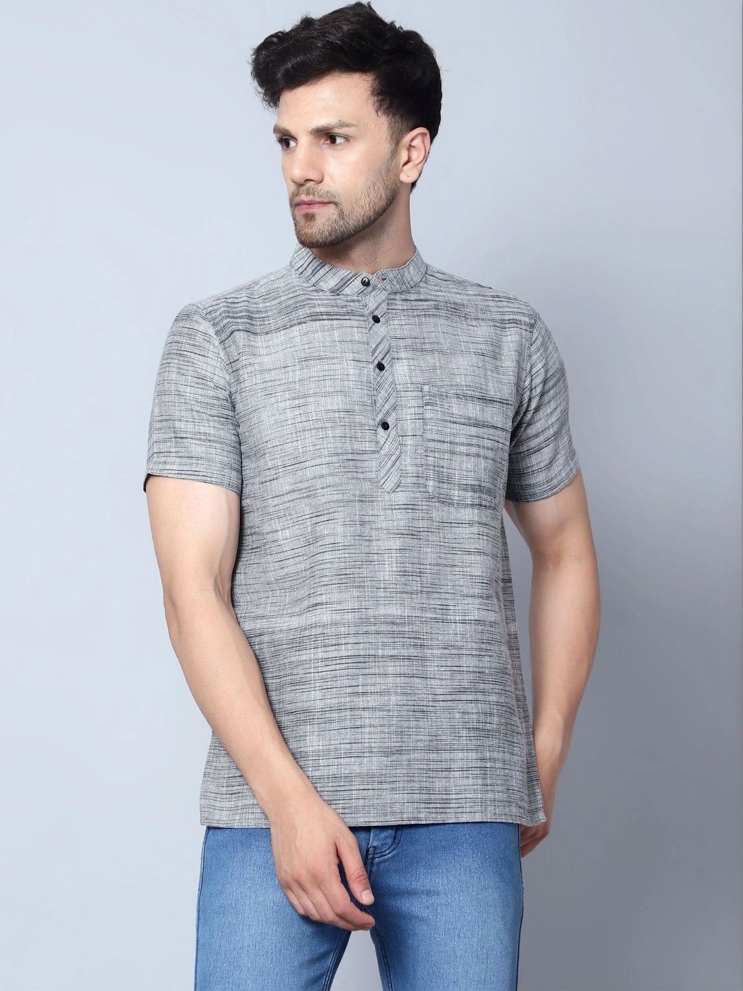 Latest Chikan Garments Men Khadi Kurta