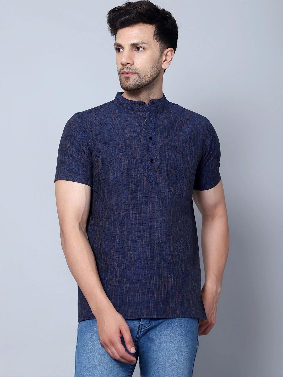 Latest Chikan Garments Men Khadi Kurta