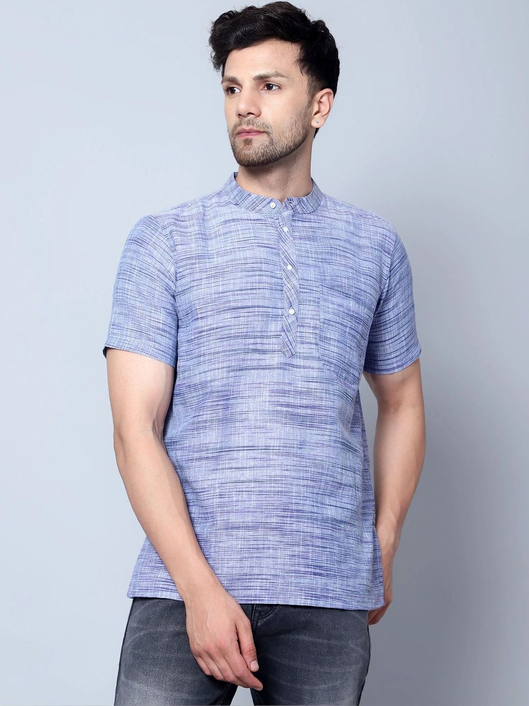 Latest Chikan Garments Men Khadi Kurta