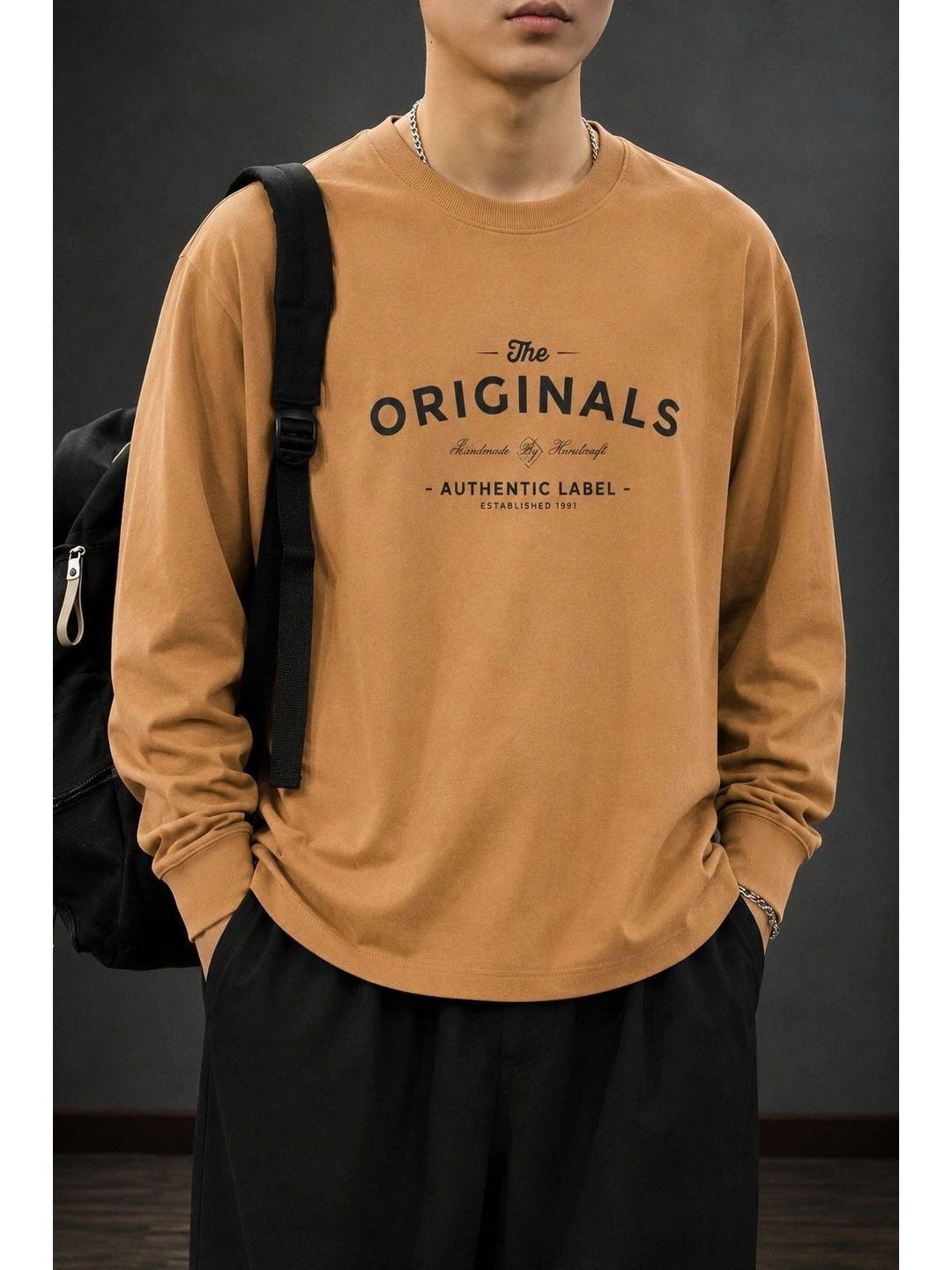 FABRIPPLE Men Typography Printed T-shirt