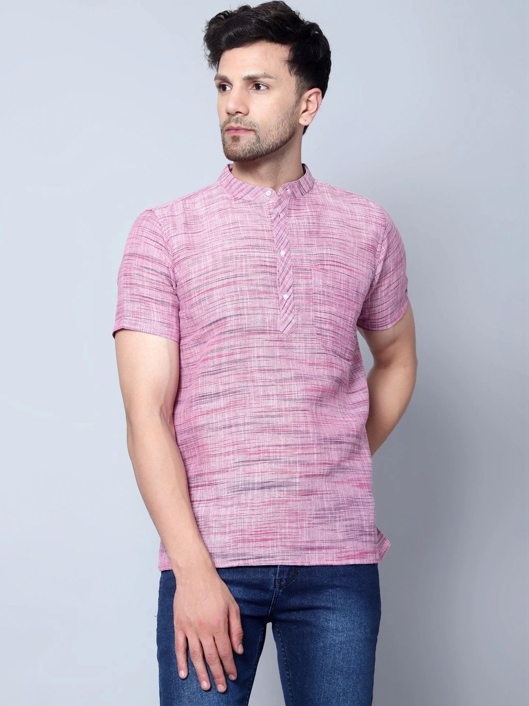 Latest Chikan Garments Men Khadi Kurta