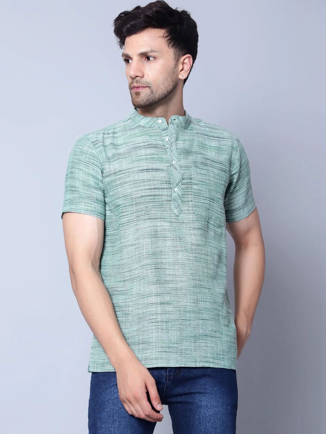 Latest Chikan Garments Men Khadi Kurta