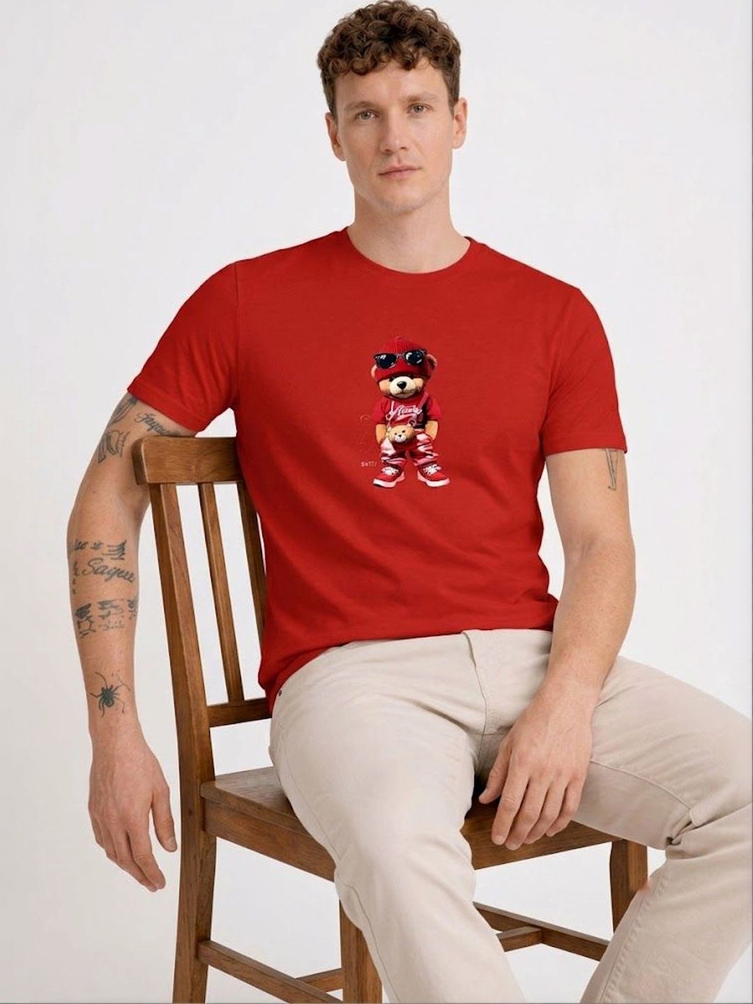 BAESD Men Printed T-shirt