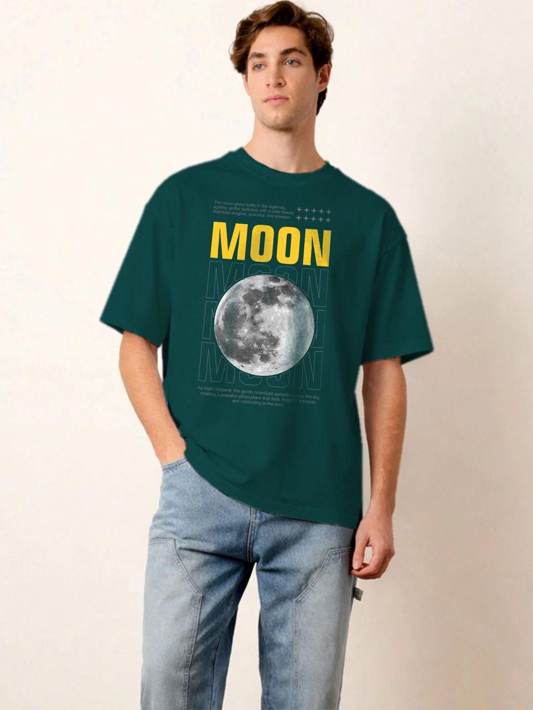 Moda rapido X TOGS & TERRE Men Printed Organic Cotton Blend T-shirt
