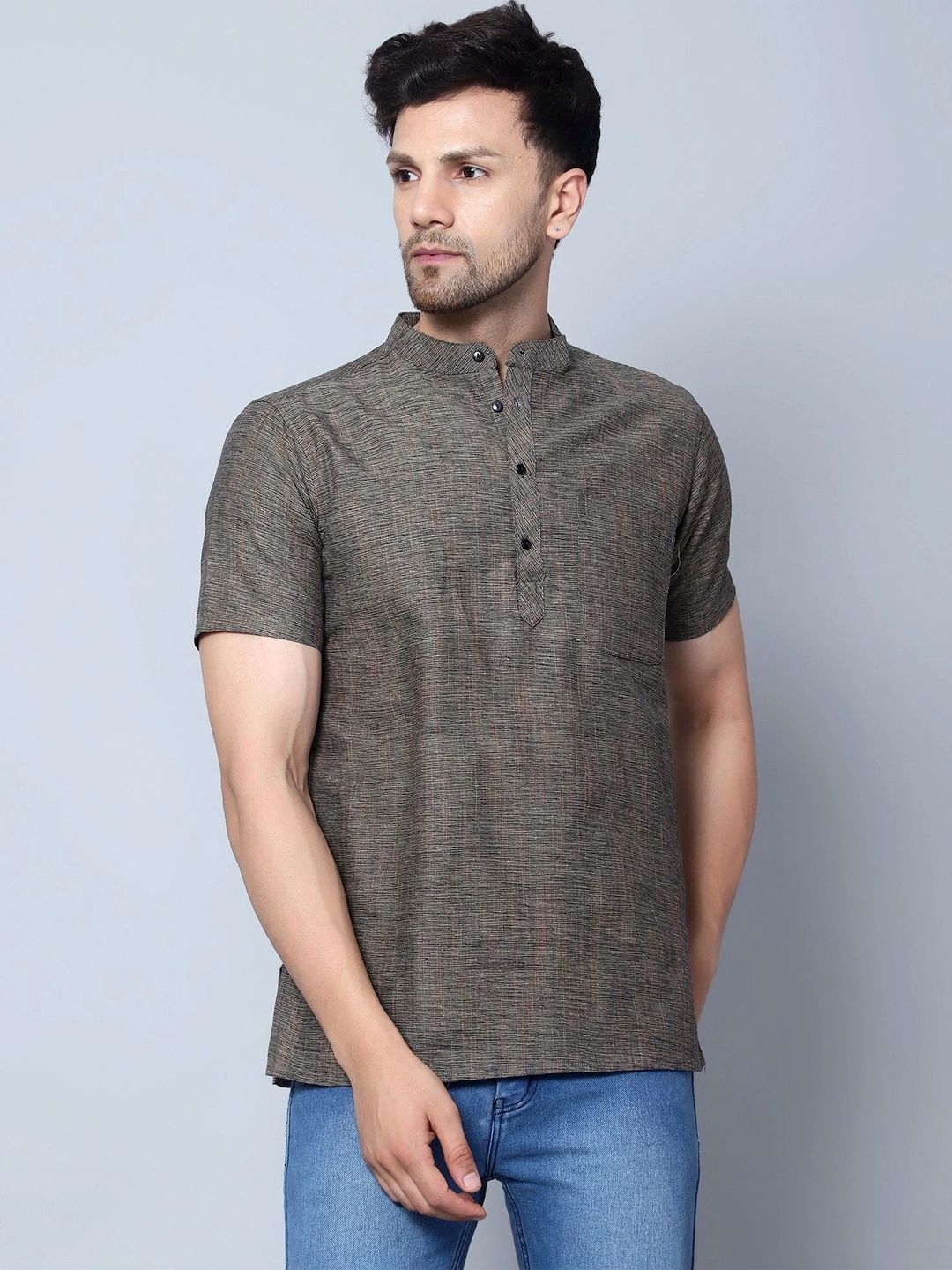 Latest Chikan Garments Men Khadi Kurta