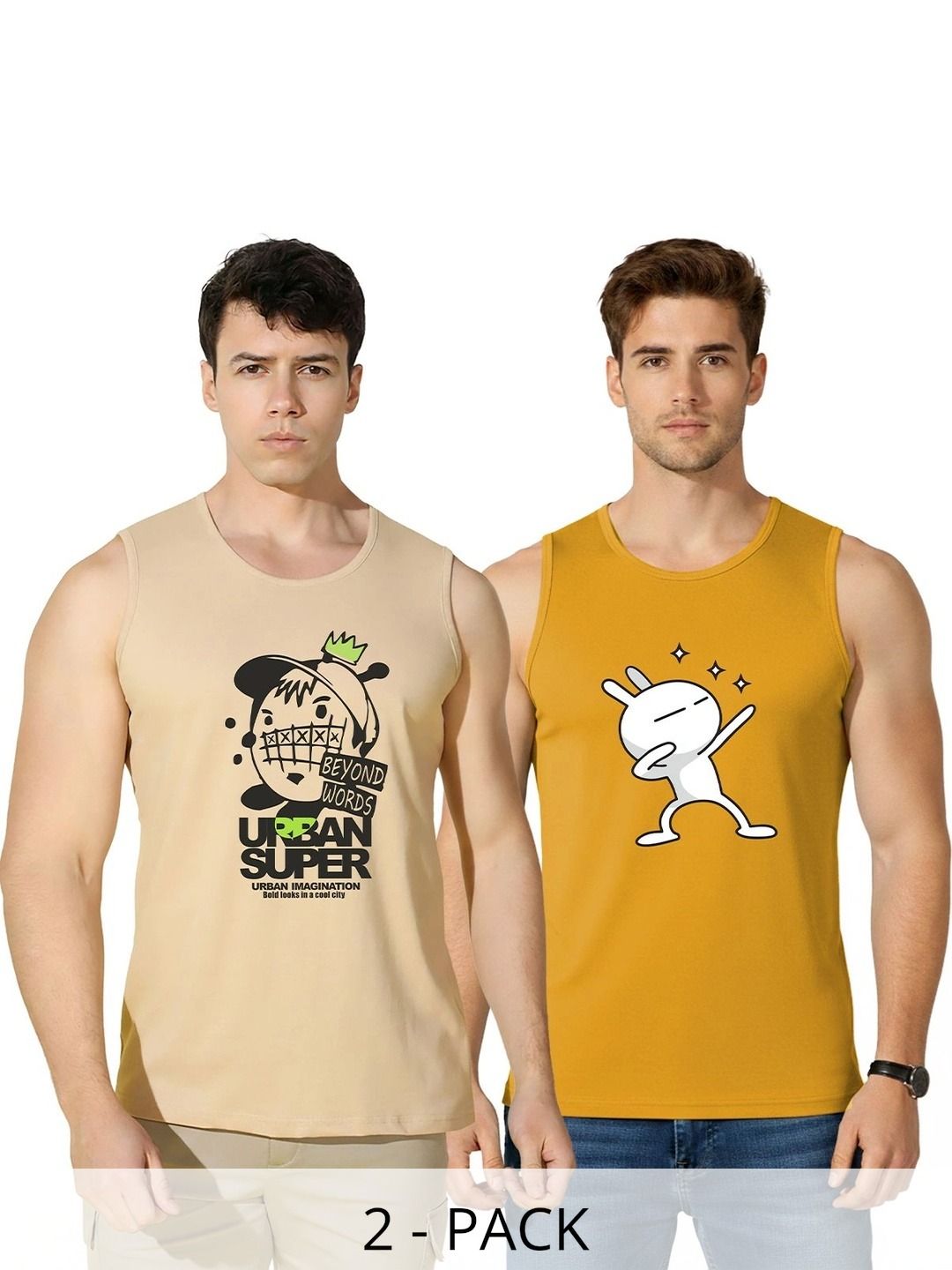 MINISTRY OF FRIENDS Men 2 Printed T-shirt