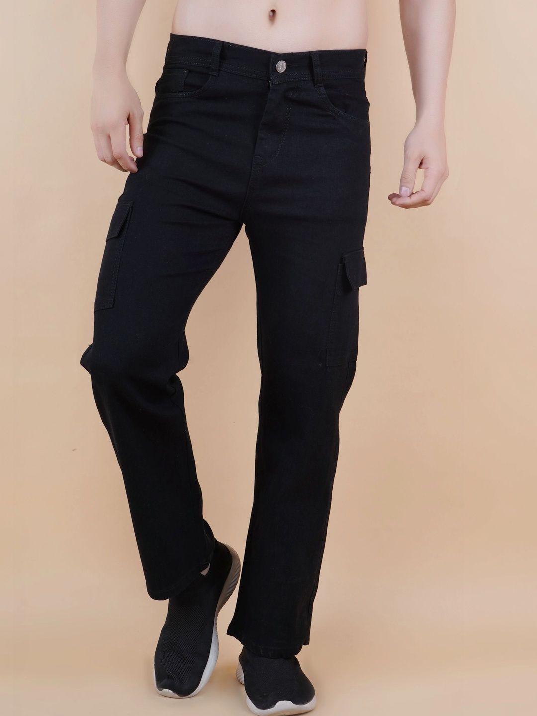 R.Code by The Roadster Life Co. Men Classic Regular Fit Mid-Rise Stretchable Jeans