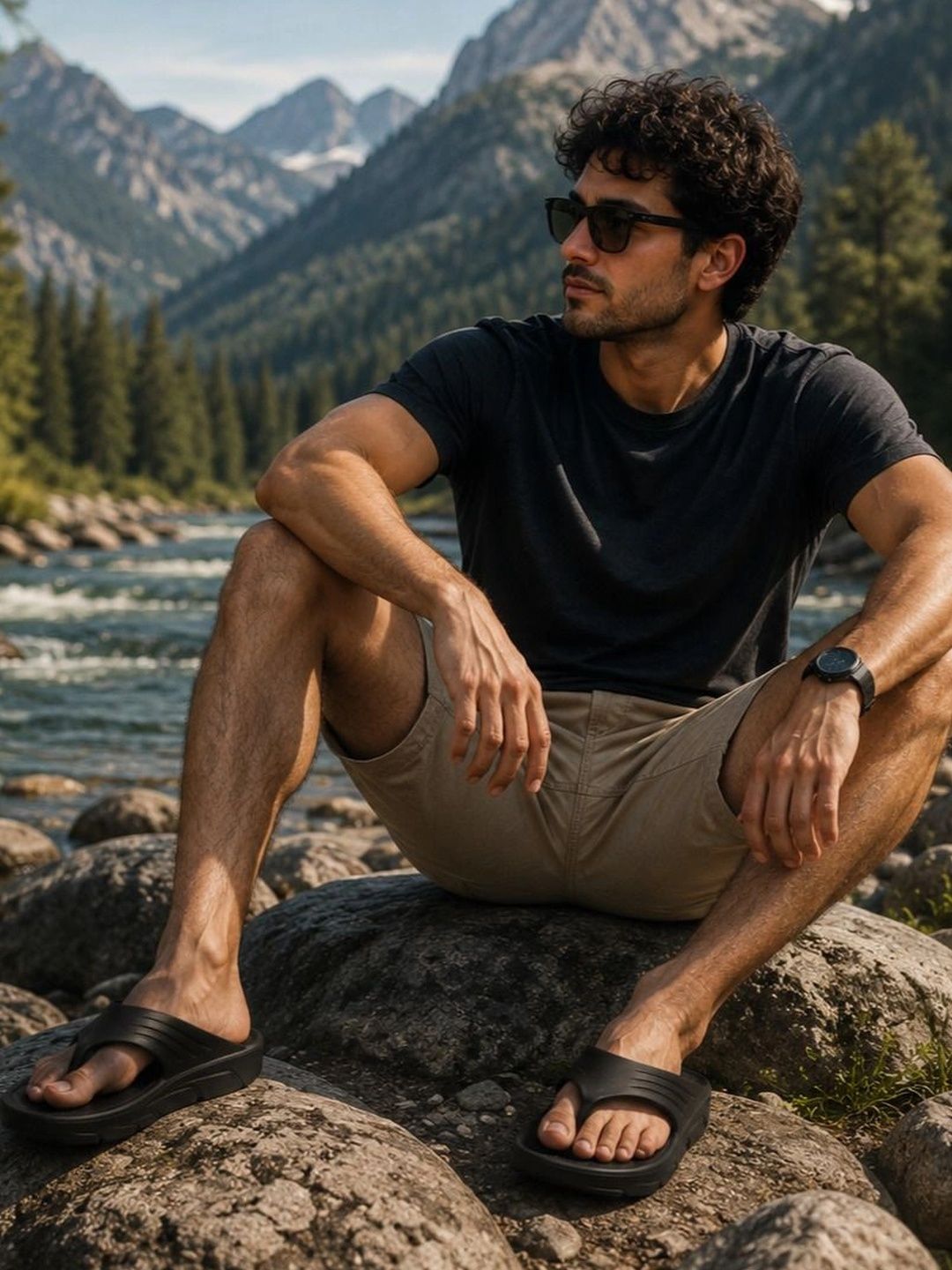 TRV Men Thong Flip-Flops