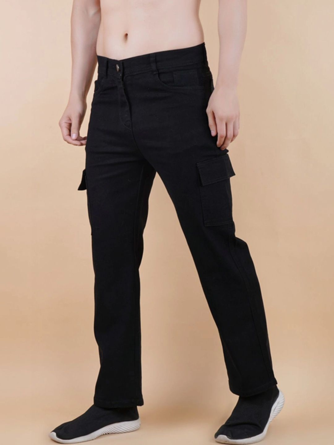 R.Code by The Roadster Life Co. Men Classic Regular Fit Mid-Rise Stretchable Jeans