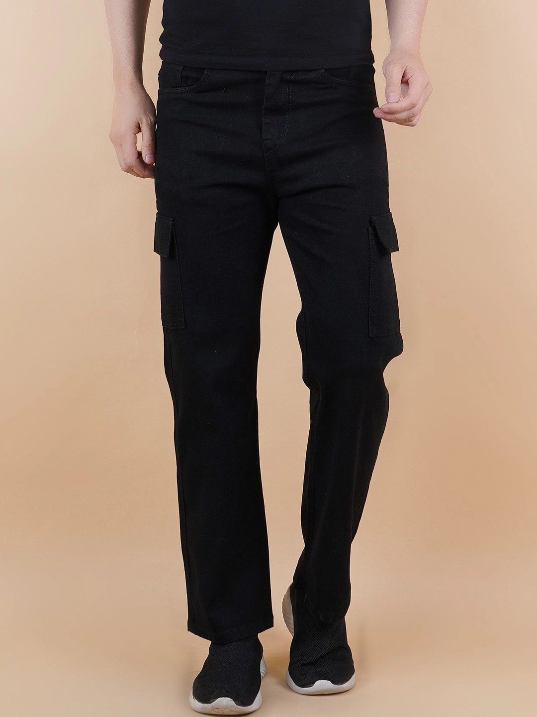 R.Code by The Roadster Life Co. Men Classic Regular Fit Mid-Rise Stretchable Jeans