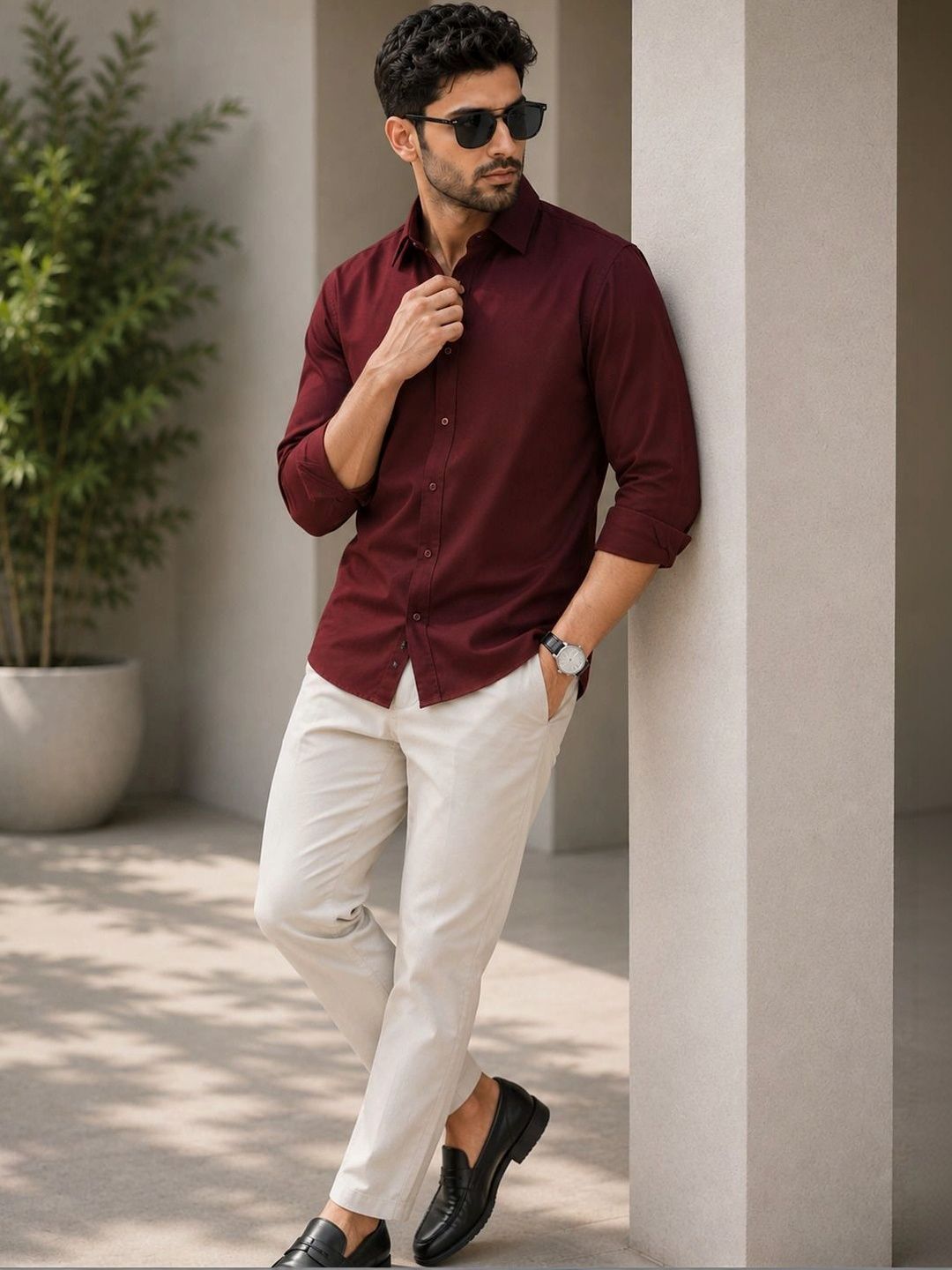 NEXOIRA Men Relaxed Casual Shirt