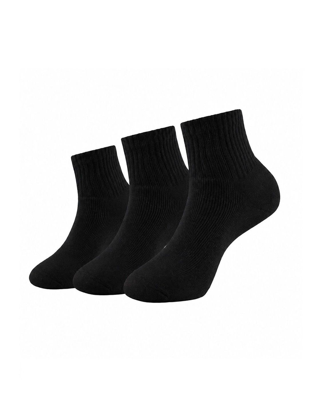 GYMOX Men Pack of 3 Cotton Blend Assorted Above Ankle Socks