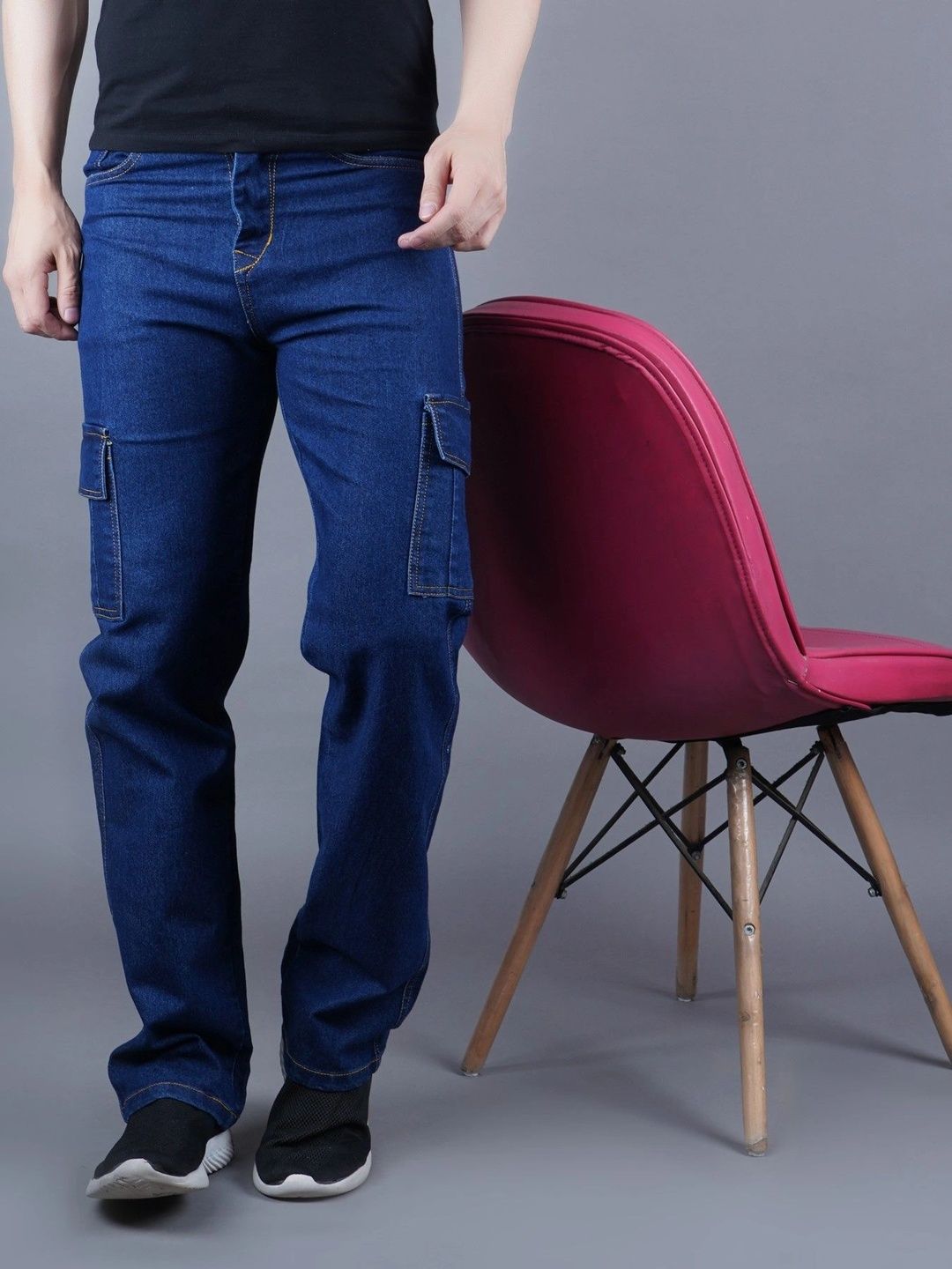 Metronaut Men Classic Regular Fit Mid-Rise Stretchable Jeans
