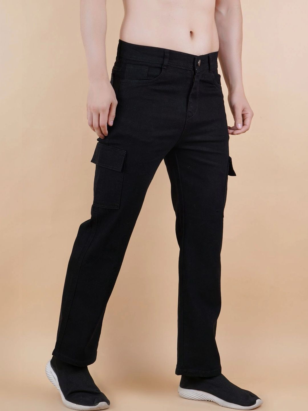 R.Code by The Roadster Life Co. Men Classic Regular Fit Mid-Rise Stretchable Jeans