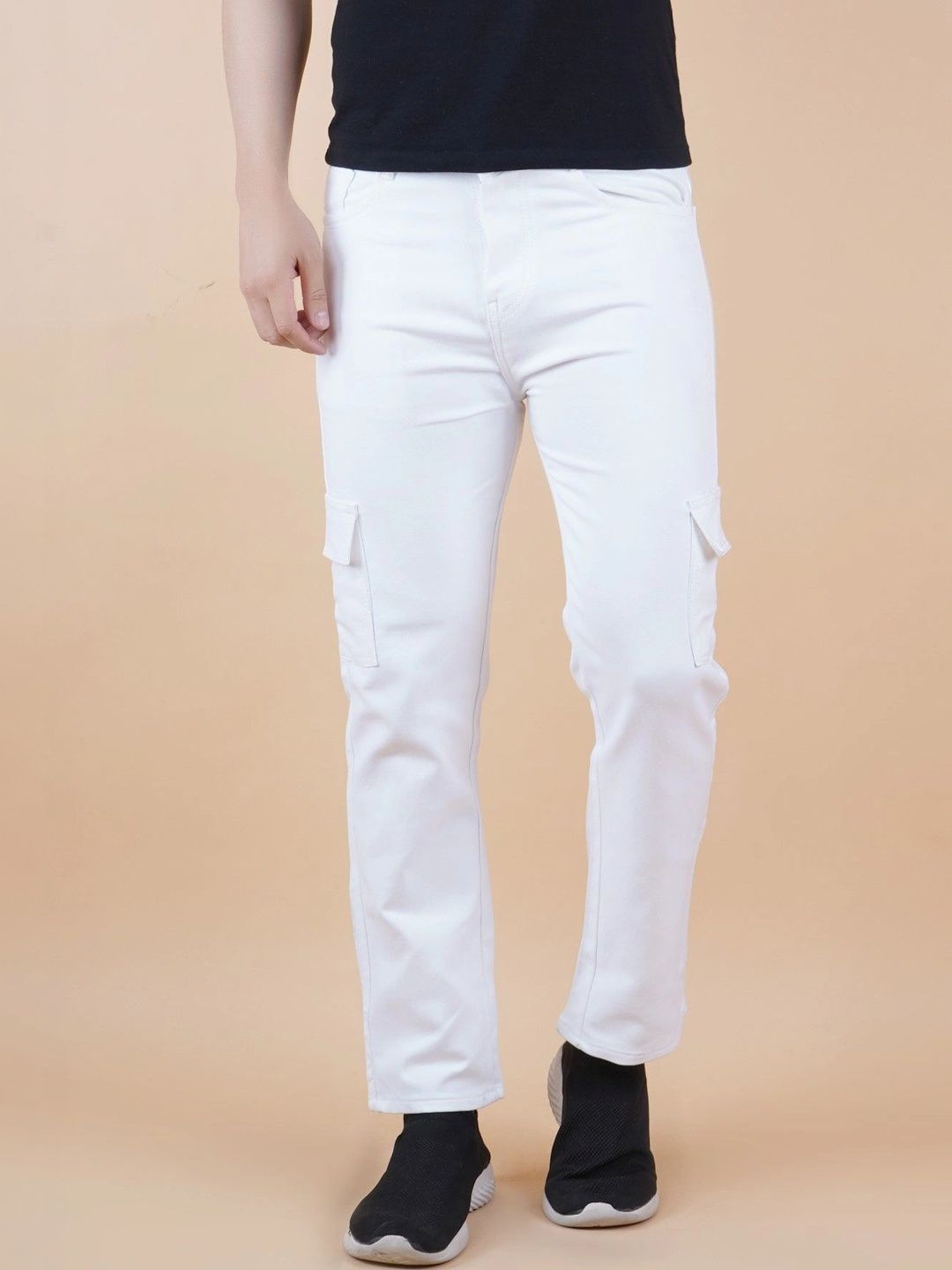 Metronaut Men Classic Regular Fit Mid-Rise Stretchable Jeans