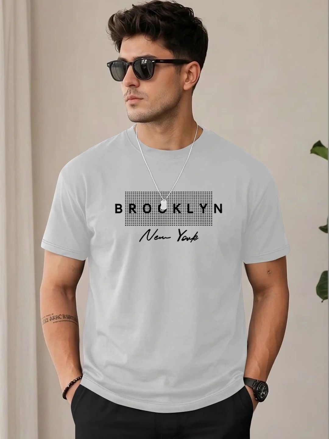 SZN Men Typography Printed T-shirt