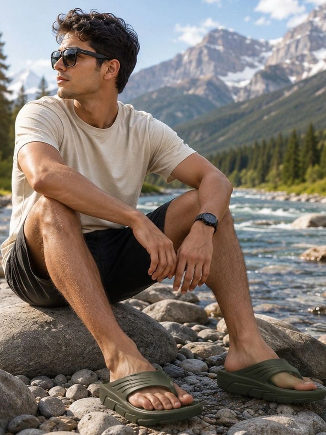 TRV Men Thong Flip-Flops