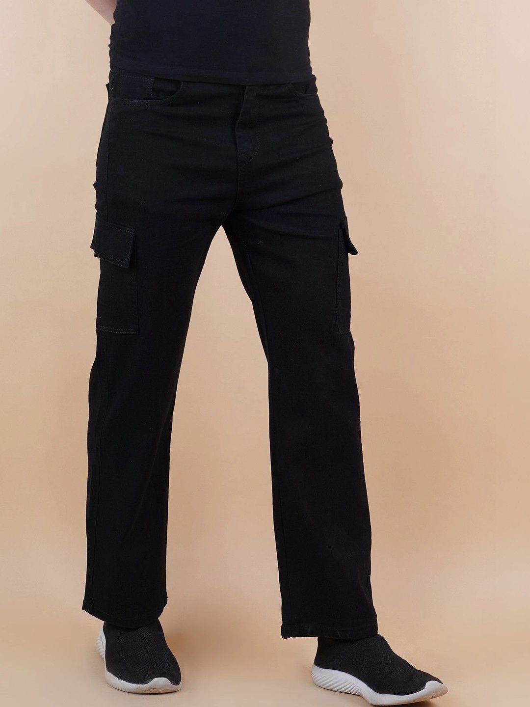 R.Code by The Roadster Life Co. Men Classic Regular Fit Mid-Rise Stretchable Jeans
