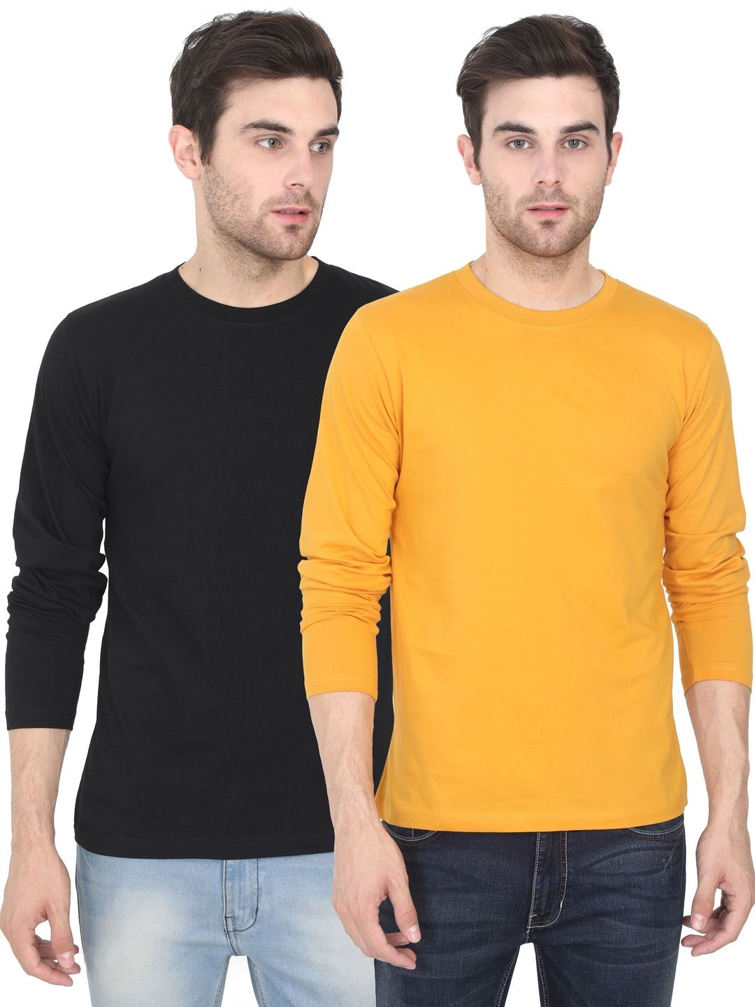 TURTEE Men Pack of 2 Pure Cotton T-shirt