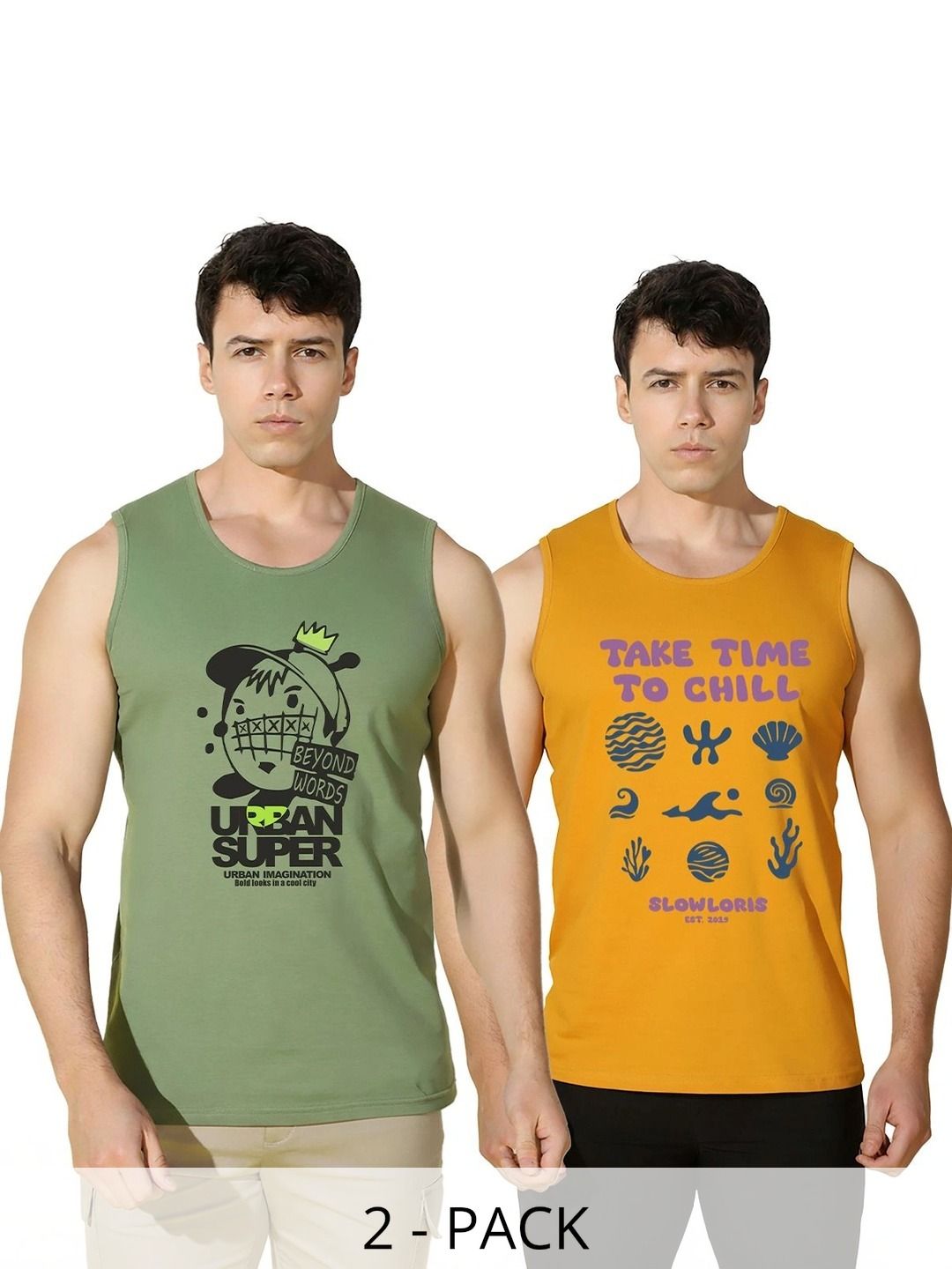 CRYPTIC Men 2 Printed T-shirt
