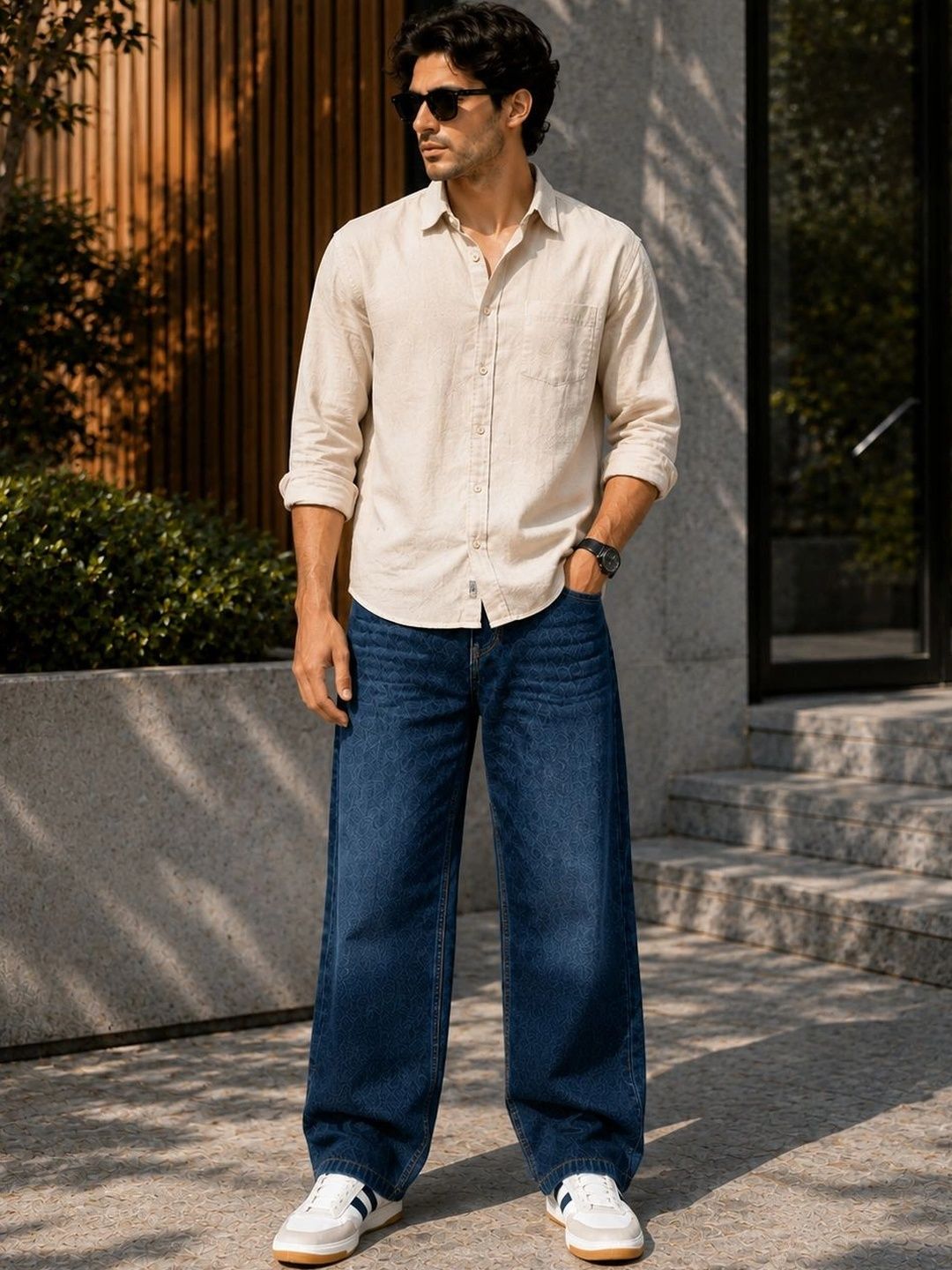 FALKRA Men Mid-Rise Jeans