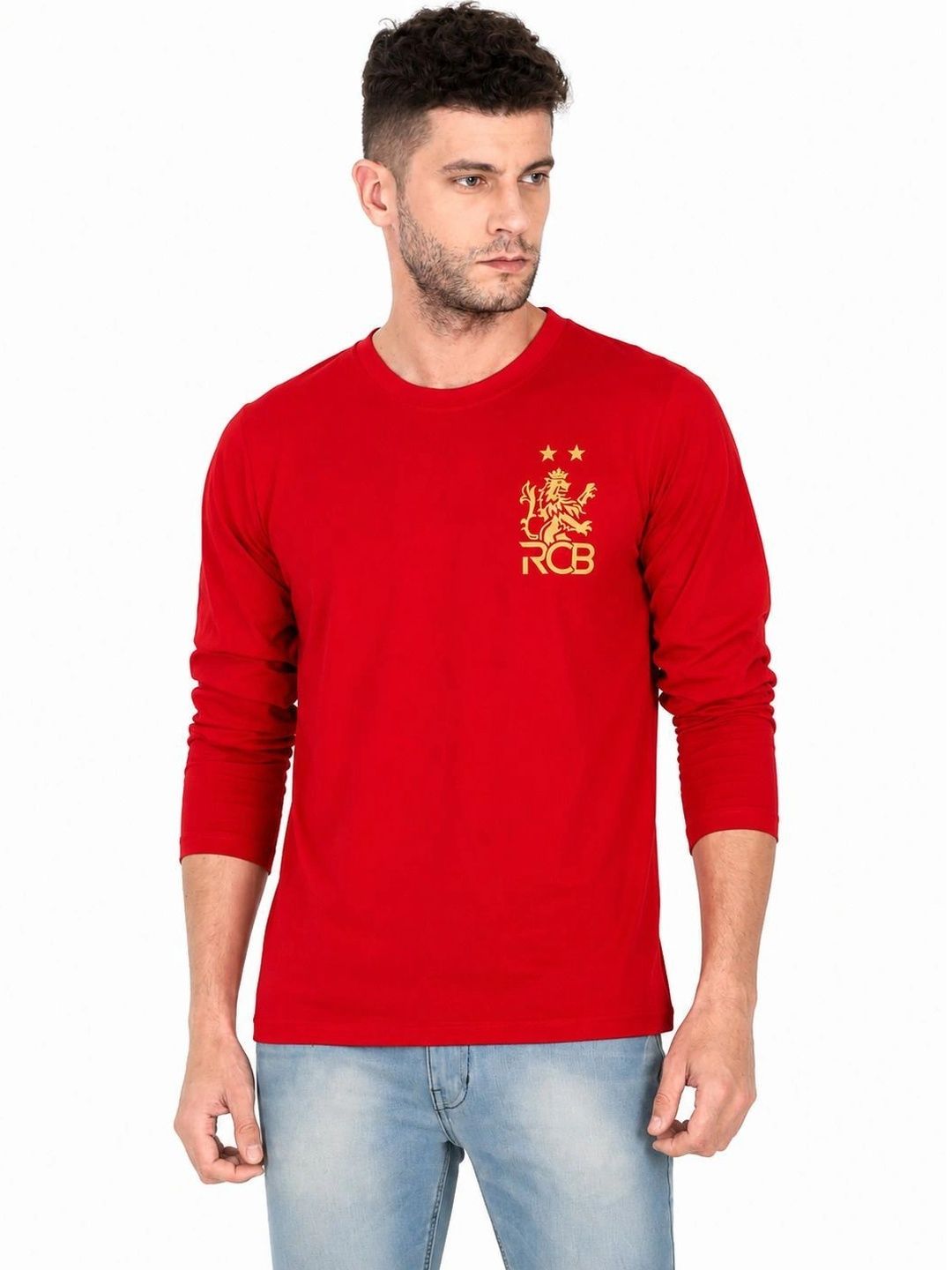 TURTEE Men Brand Logo Pure Cotton T-shirt