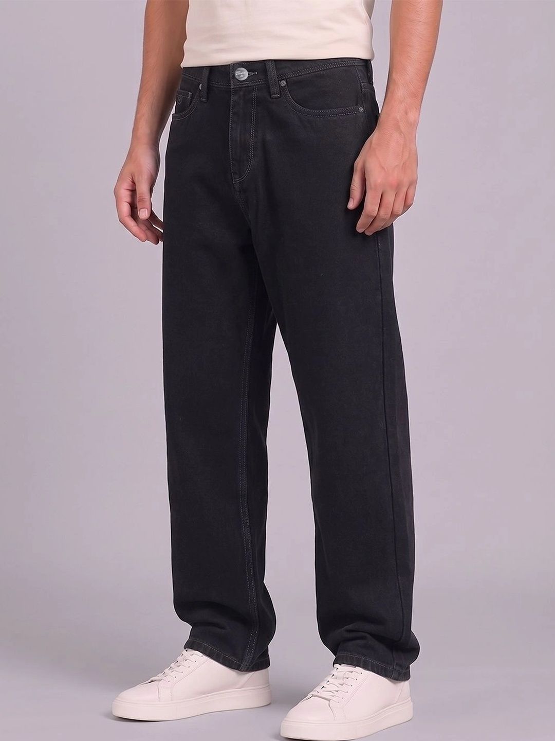 THUNDER JEANS Men Mid-Rise Jeans