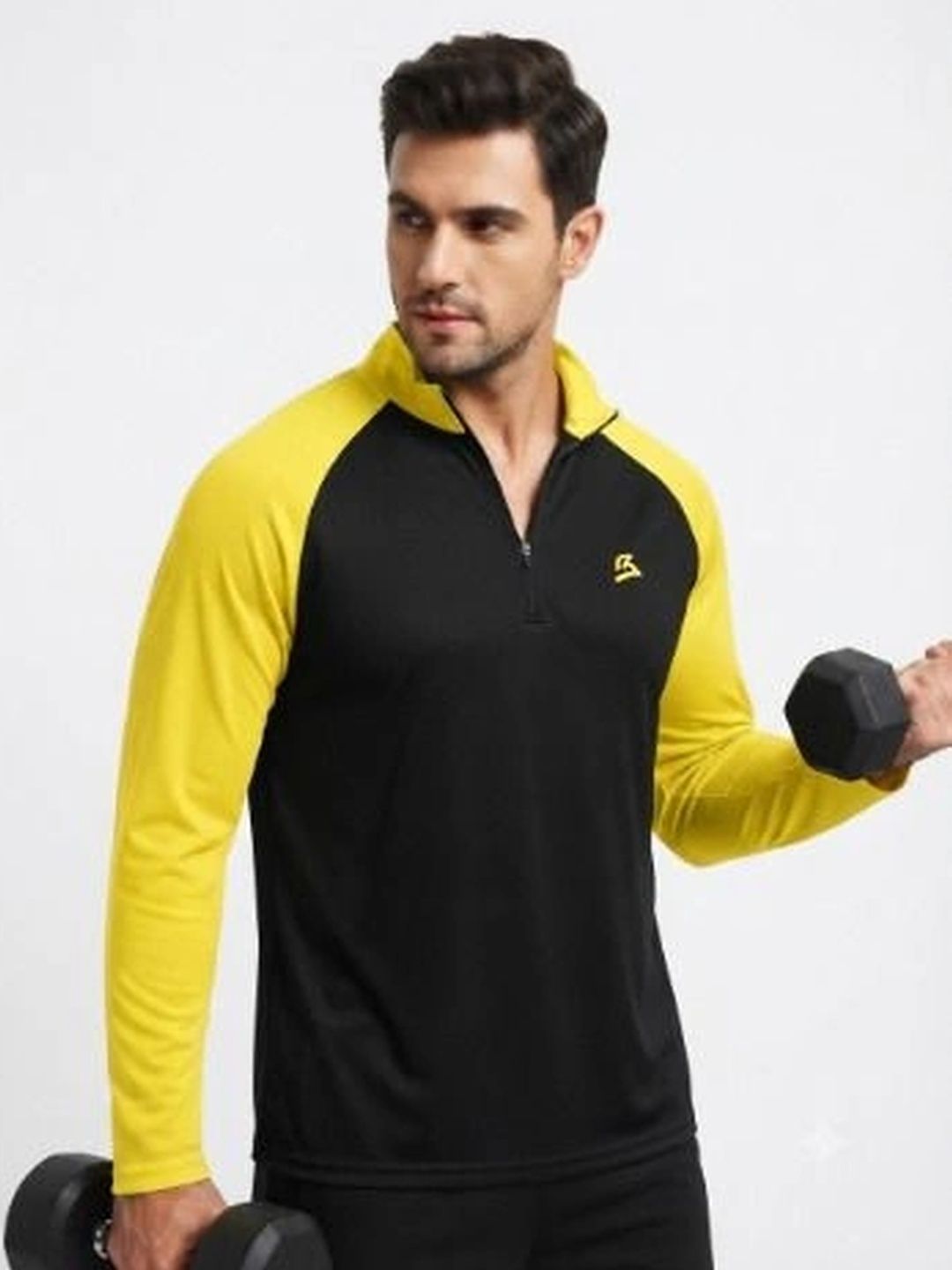 HILL 7 Men Colourblocked T-shirt