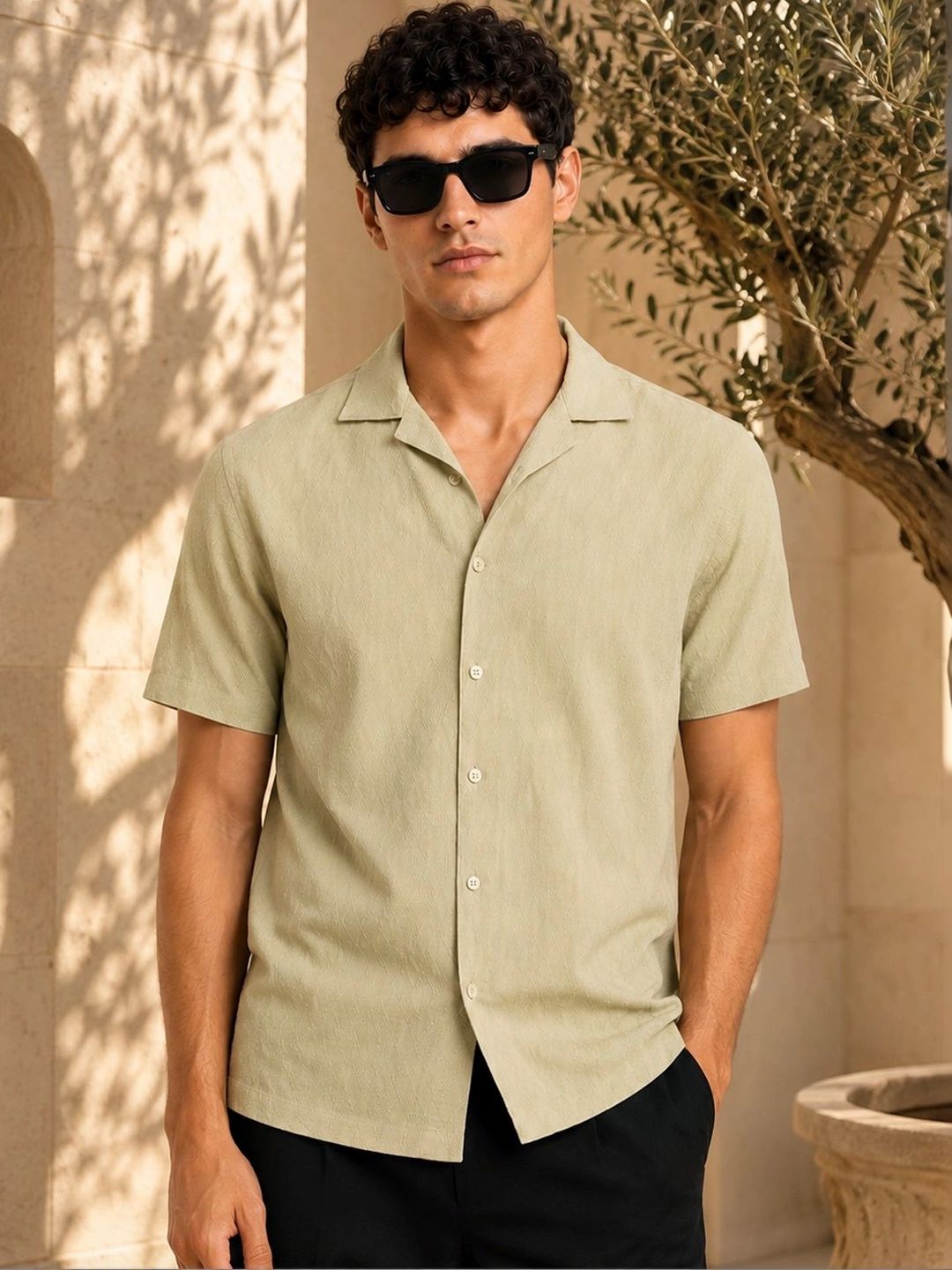 ADRO Men Standard Casual Shirt