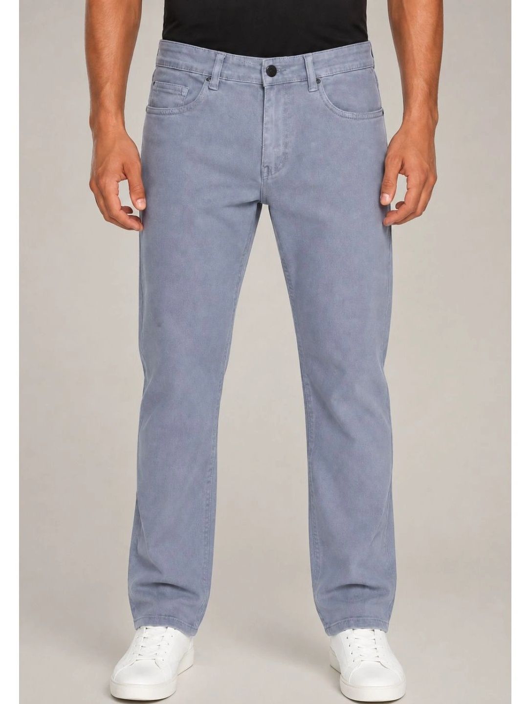 ZUSH Men Straight Fit Mid-Rise Stretchable Jeans