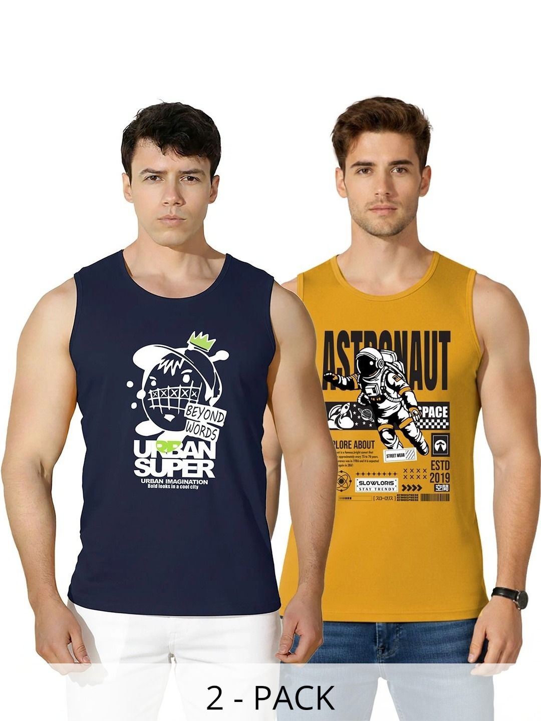 CRYPTIC Men 2 Printed T-shirt