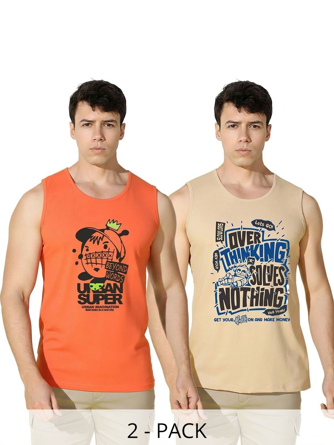 CRYPTIC Men 2 Printed T-shirt