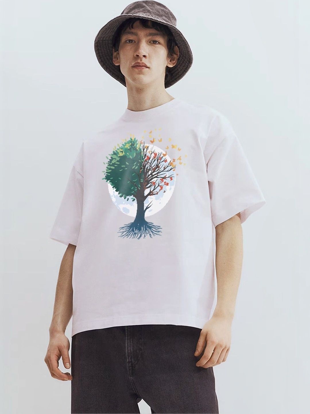Moda rapido X TOGS & TERRE Men Printed Organic Cotton T-shirt
