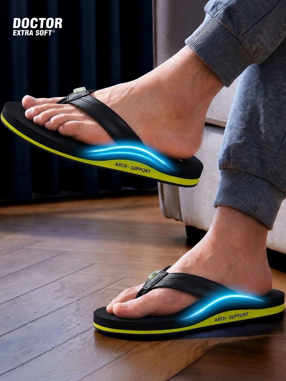 DOCTOR EXTRA SOFT Men Thong Flip-Flops