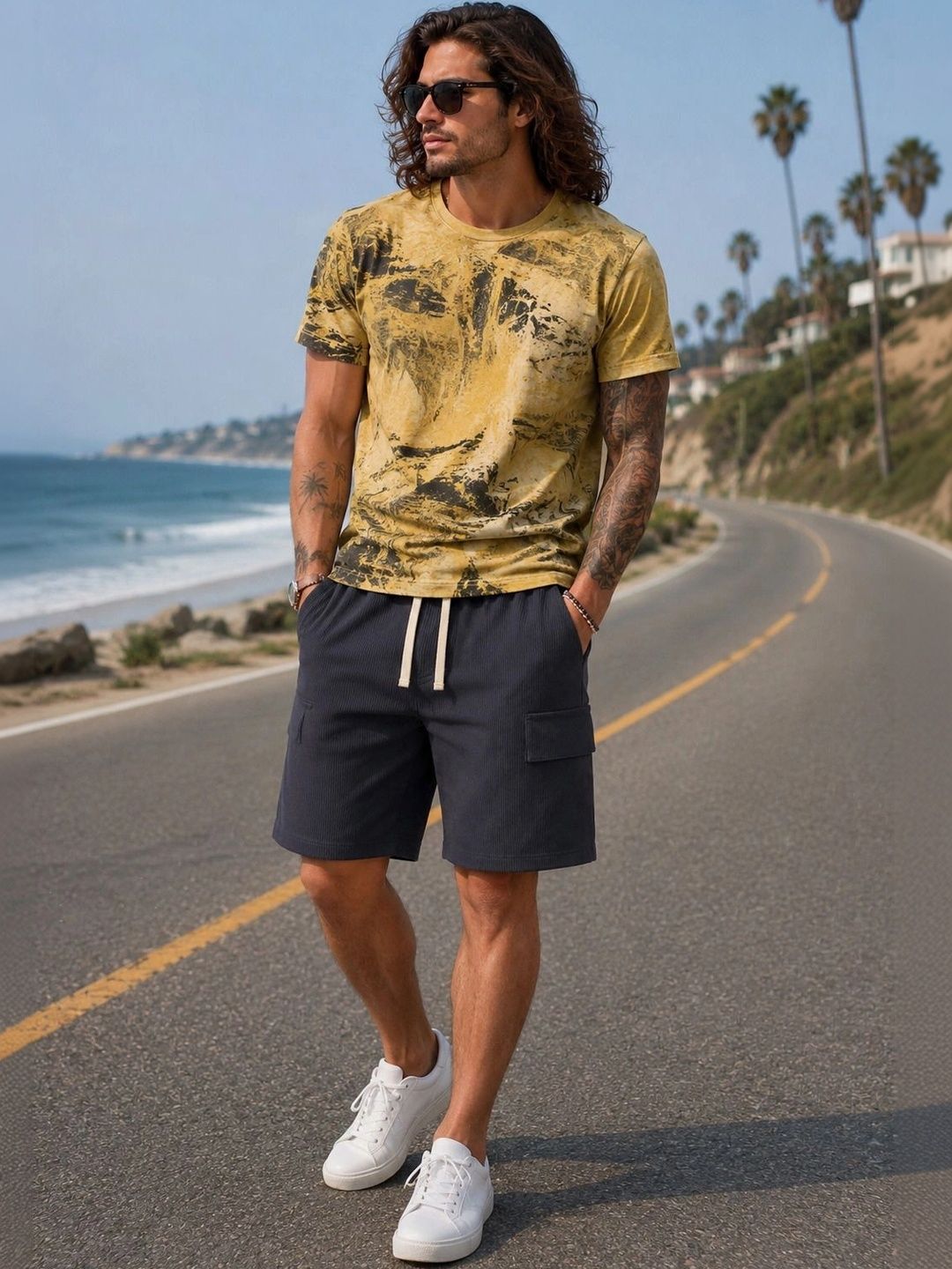 Mast & Harbour Men Shorts
