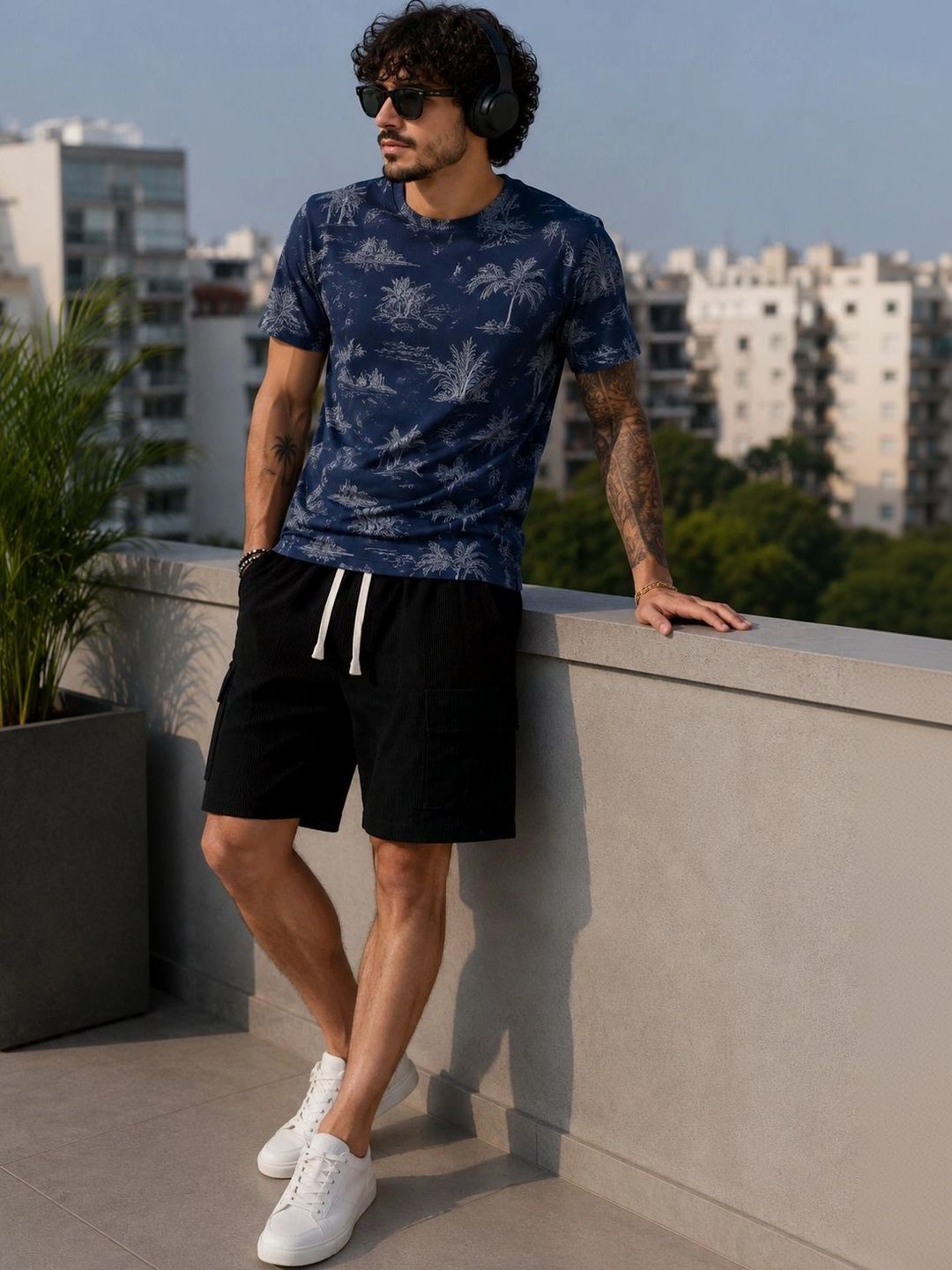 Mast & Harbour Men Cargo Shorts
