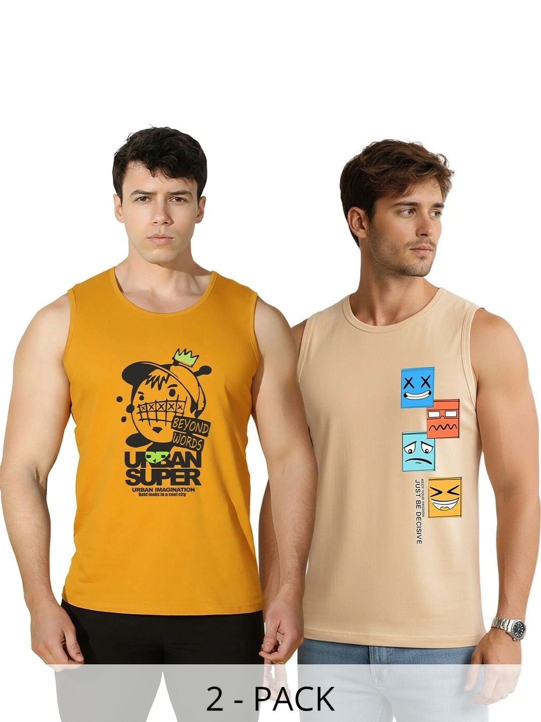 CRYPTIC Men 2 Printed T-shirt
