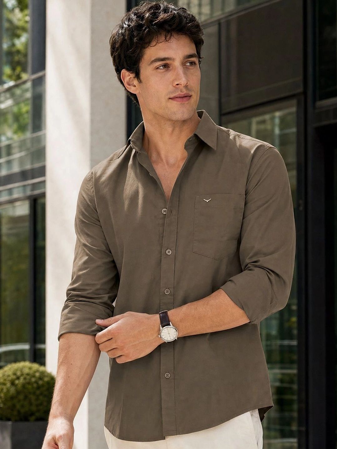 NOBERO Men Casual Shirt