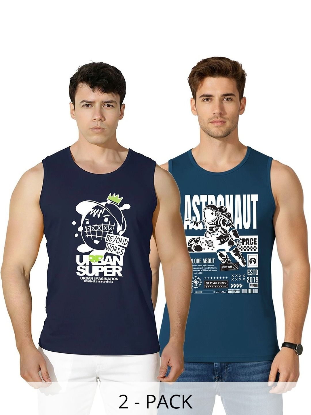 CRYPTIC Men 2 Printed T-shirt