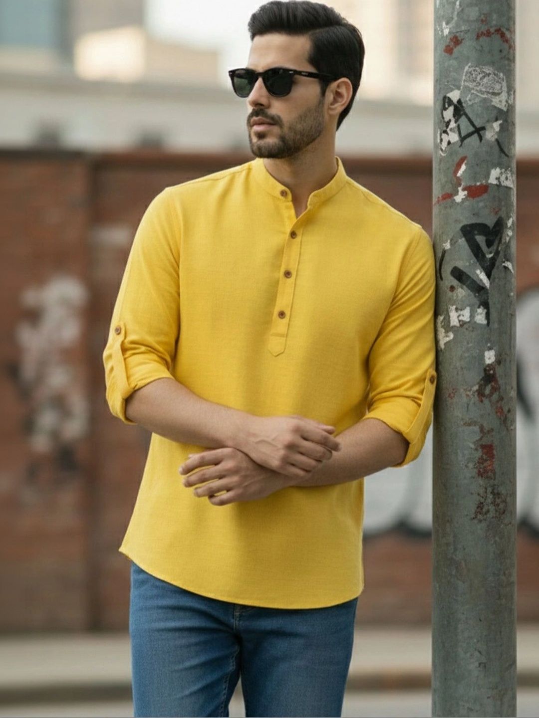 KNOWTED Men Kurta