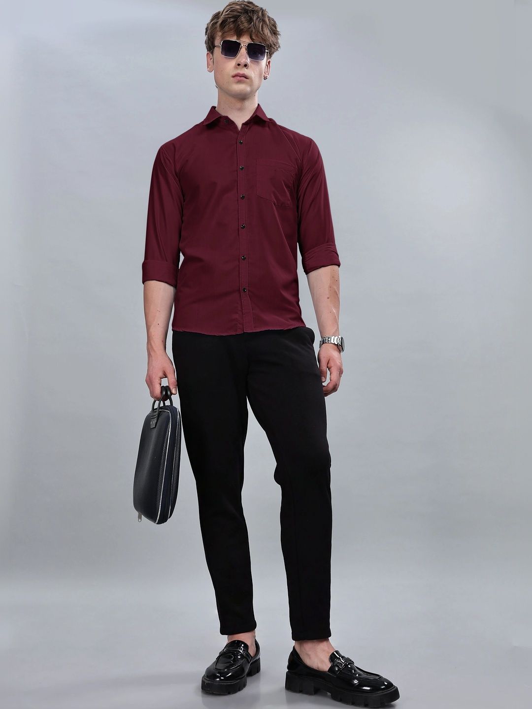 Mast & Harbour Men Comfort Casual Shirt