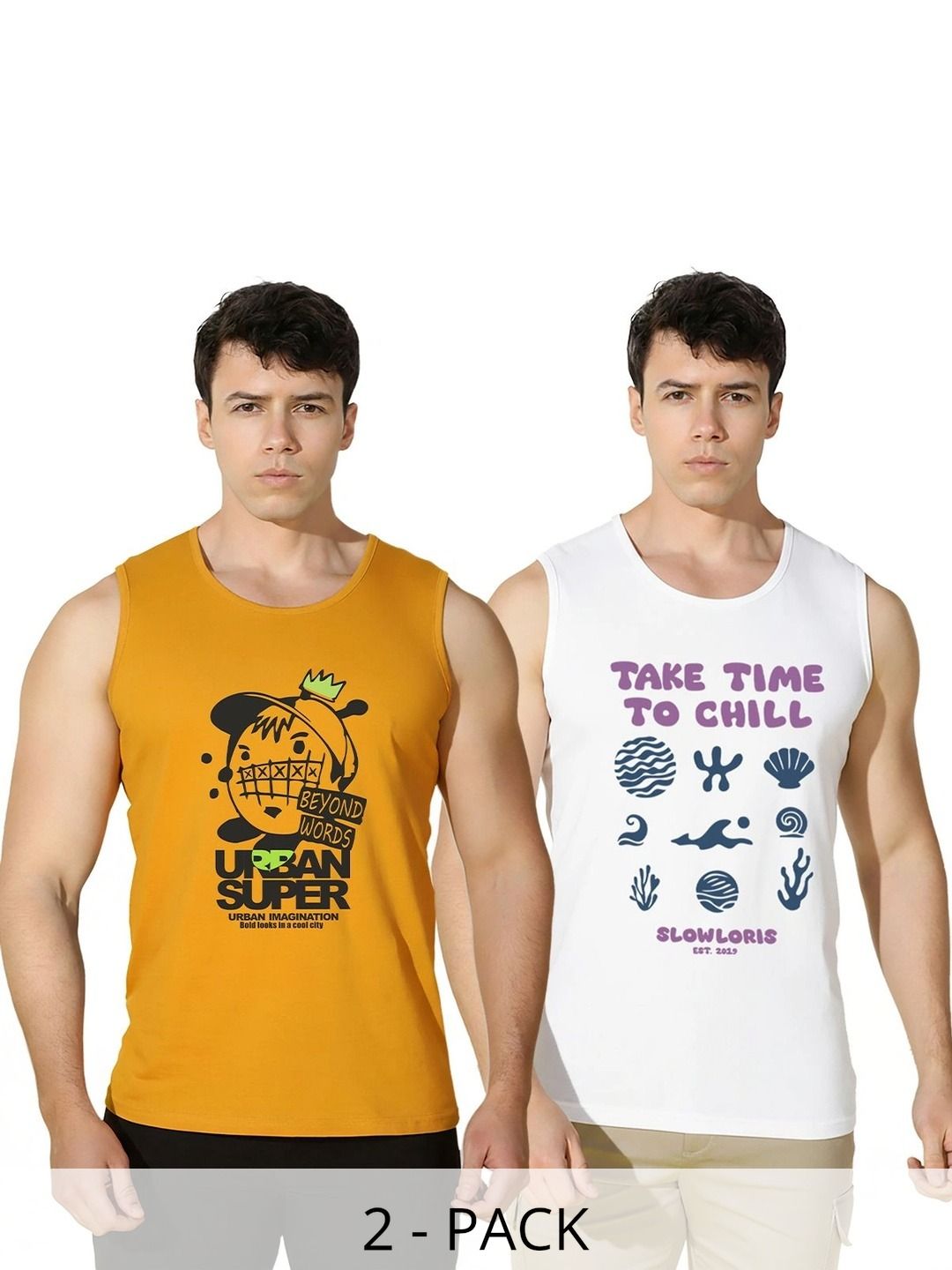 CRYPTIC Men 2 Printed T-shirt