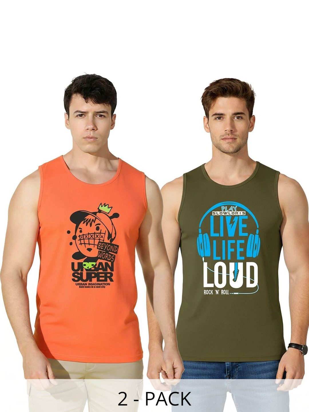 CRYPTIC Men 2 Printed T-shirt