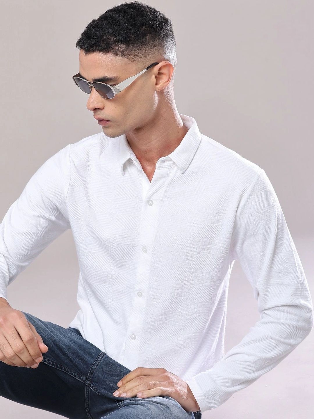 LIMEROAD Men Polo Collar T-shirt